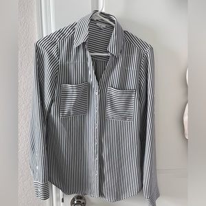 Express Portofino button down slim fit shirt